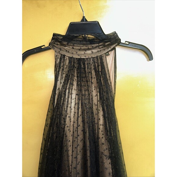 Women’s Alex Marie Sleeveless Black Prom/Formal Dress, Floral Detail, Sz 16W NWT - Picture 4 of 10